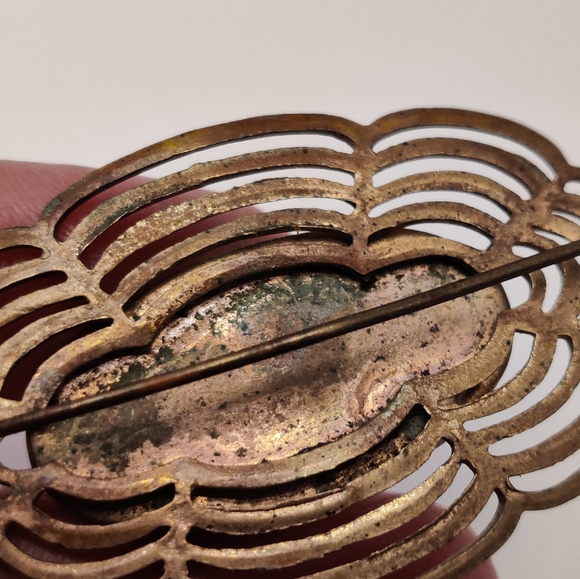 Antique Cairngorm Brooch - Picture 11 of 12